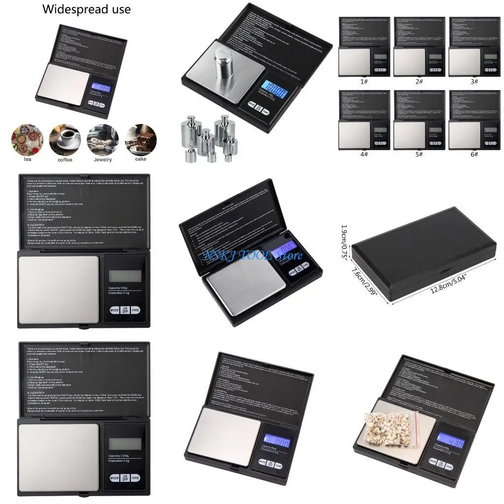 Цифровые весы L8RC для кухни с ЖК-дисплеем