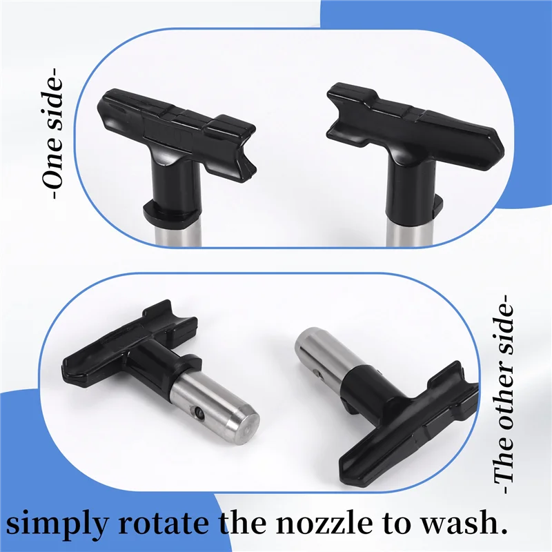 

【Must-Haves】2 PCS Reversible Airless Paint Sprayer Nozzle Tips, Airless Paint Spray , Airless Sprayer Spraying Machine Parts(310