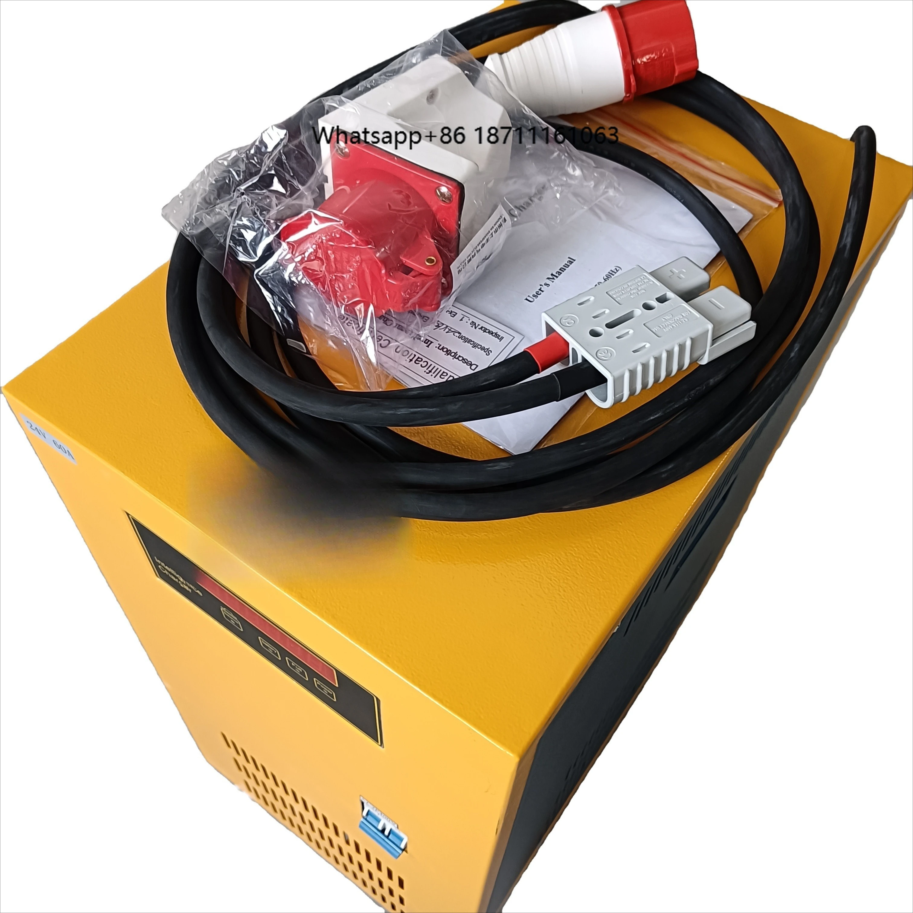 Lead-acid battery charger DC OVP OTP 48V50A lithium battery compatible fire protection type, suitable for electric forklifts,