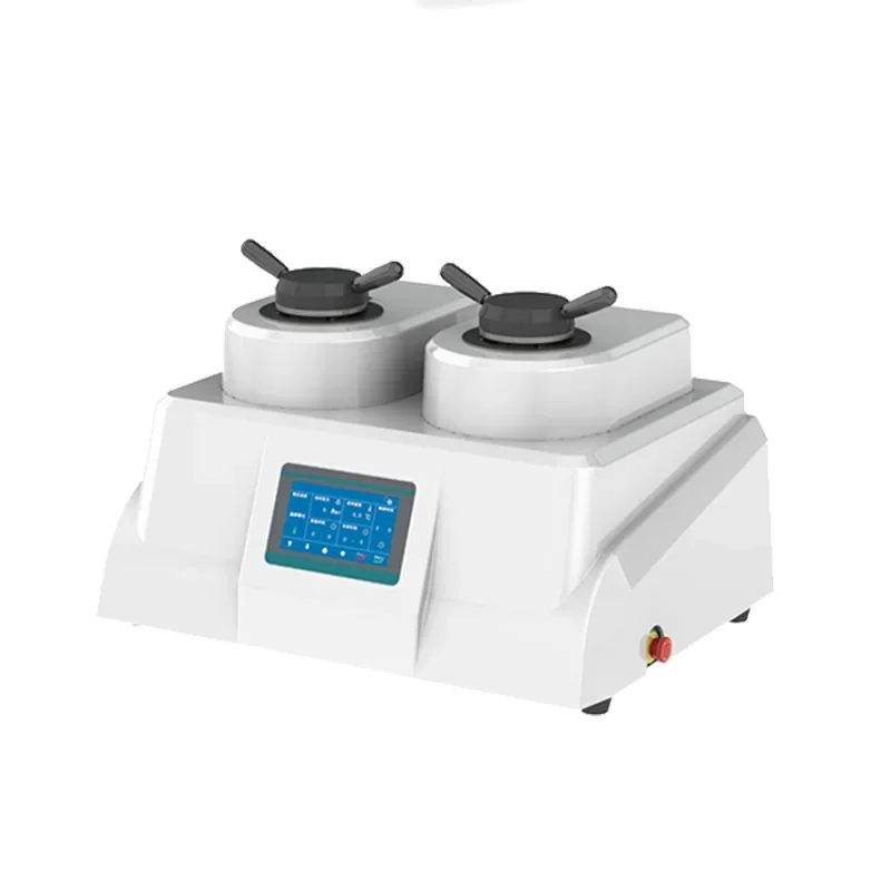 Automatic metallographic inlay machine, double head automatic metallographic inlay machine