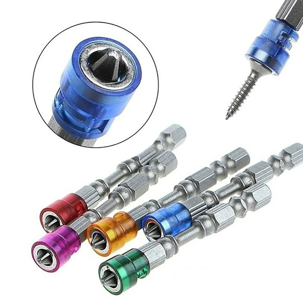 5pcs PH2 Magnetic Phillips Cross Screwdriver Bits Set S2 Alloy Electric Power Driver Bit Set For Plasterboar 65/100MM