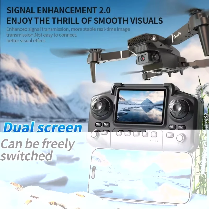 Hot Sell E88 Mini RC Drone 8K  - огляд і ціна Drone E88 Rc Quadcopter