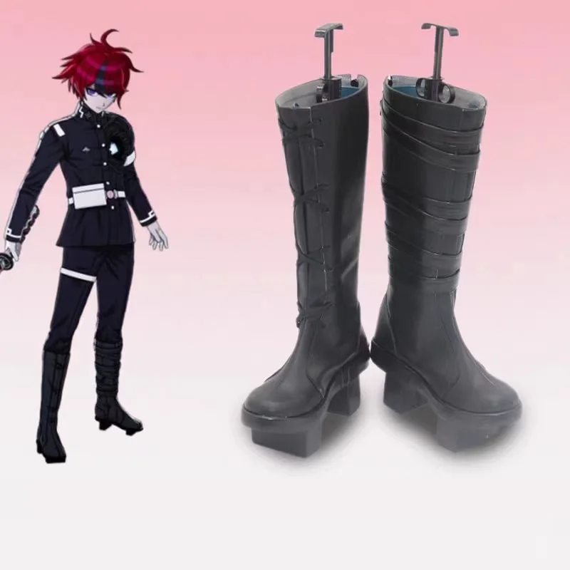 

Обувь для косплея Аниме Сумино Такуми, ботинки из искусственной кожи, обувь для косплея на Хэллоуин, реквизит Сумино Такуми, обувь на заказ