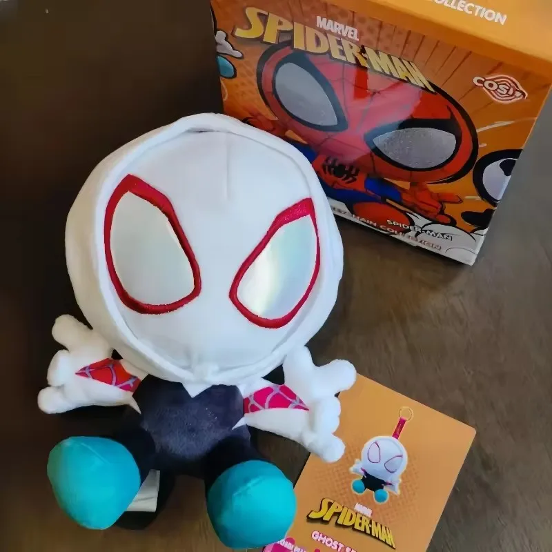 2025 جديد سبايدر مان صندوق أعمى المفاتيح-شبح سبايدر جوين ريد سبايدر فينوم لطيف خارقة المقتنيات هدية #4