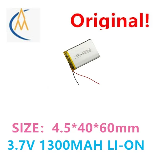 buy more will cheap Manufacturer supplied polymer lithium battery 3.7V 454060 1300mAh large capacity hand warmer beauty device
