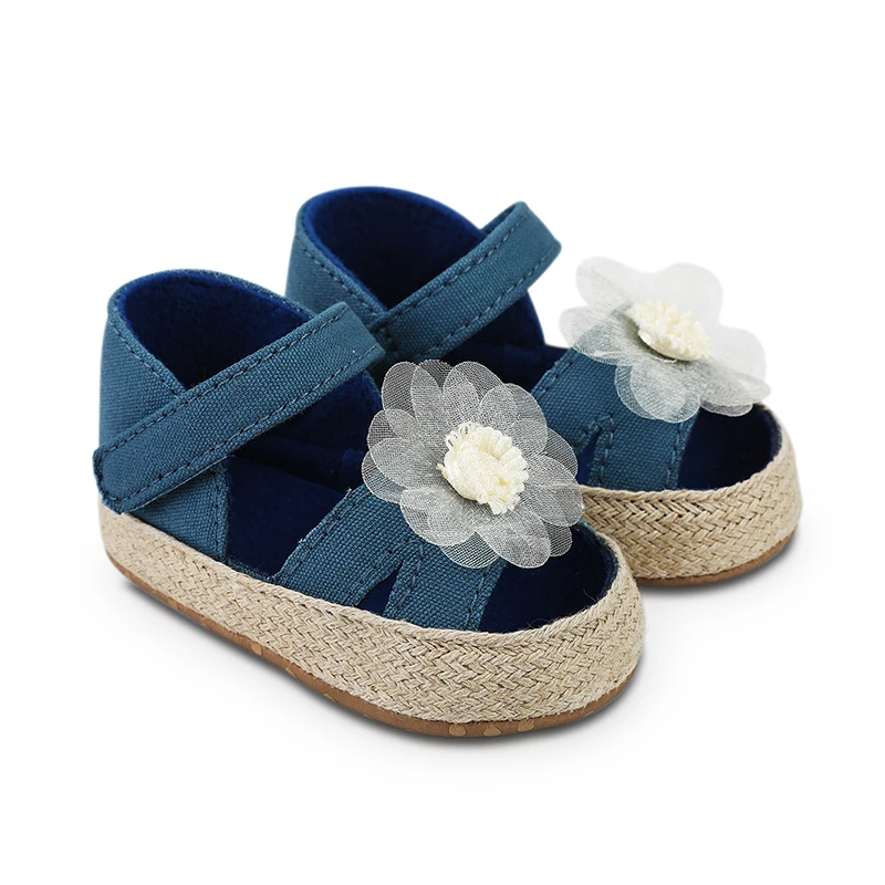 

Summer New Baby Shoes Boys Girls Sandal Cute Flower Soft Sole Anti-Slip Newborn First Walkers Infant Casual Shoes 0-18Month