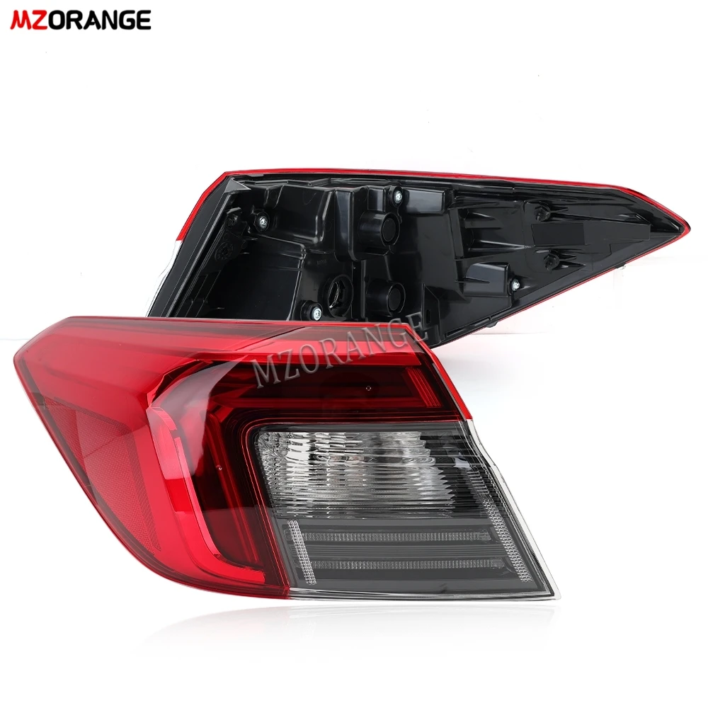 

Задние фонари для Honda Civic 2022-2023, задние противотуманные фары без ламп, с проводкой, автоаксессуары 33550-T20-A01 33500-T20-A01