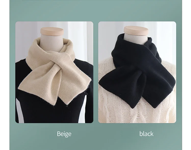 Autumn and winter cross small women's wool yarn versatile, men's warm thin, solid color, Korean version short, knitted_voghion.com