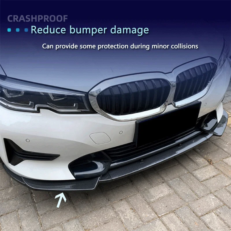 

Suitable for BMW 3 Series G20 G21 320i 325i 330i 2019-22 Luxury Edition front lip and front shovel high-quality modified parts
