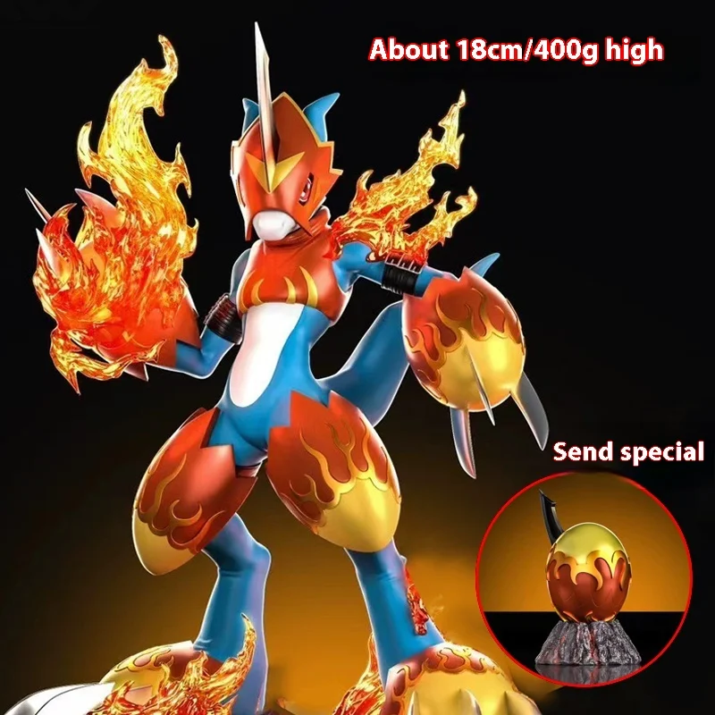 Digimon Anime Figures Gk Fladramon Figure Digimon 2nd Figurine 18cm Pvc Statue Collection Model Doll Toys Christmas Gifts