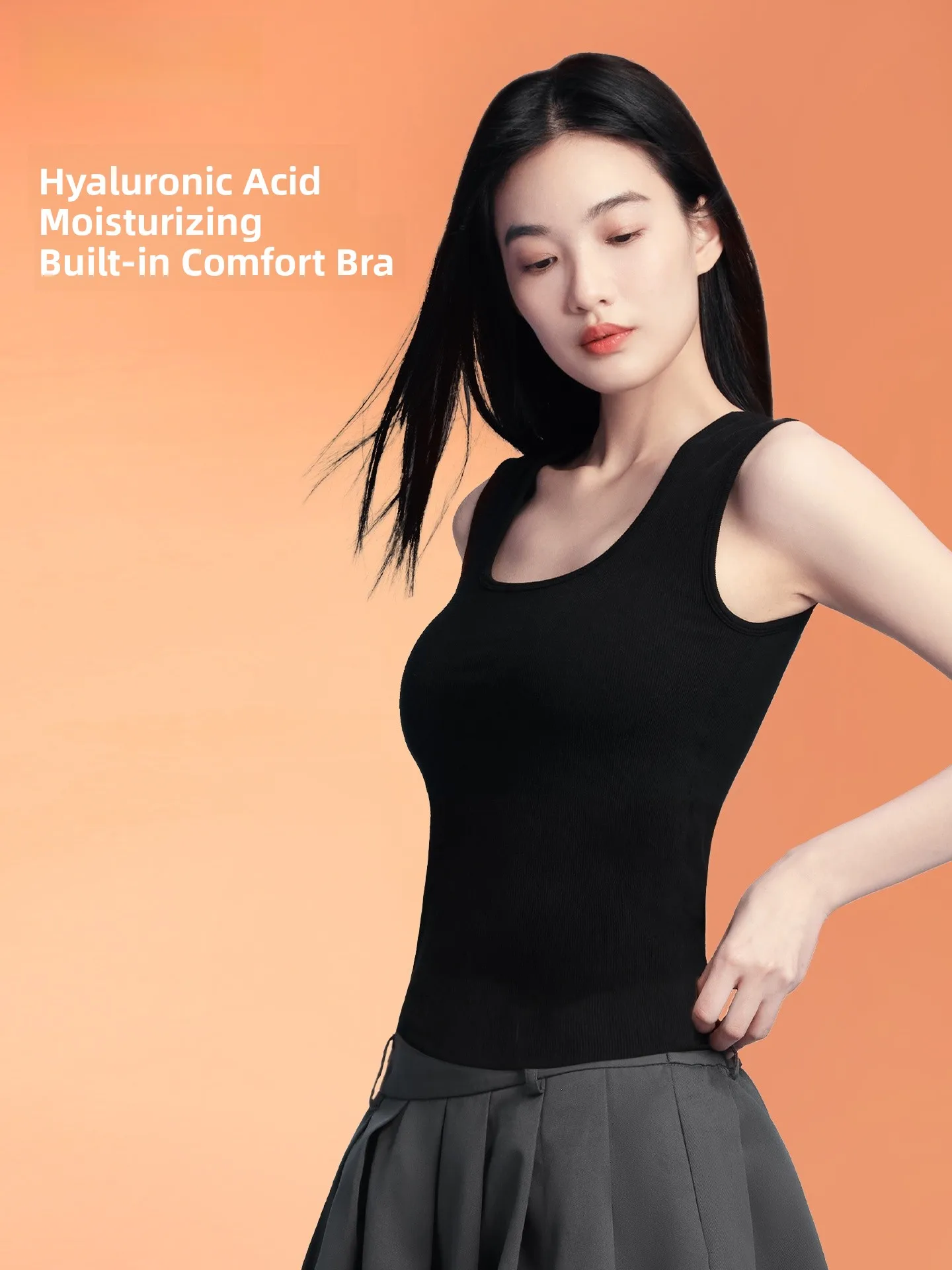 

Теплый терможилет с флисовой подкладкой для женщин SIINSIIN со встроенным бюстгальтером, базовый слой, комфортное нижнее белье для дома