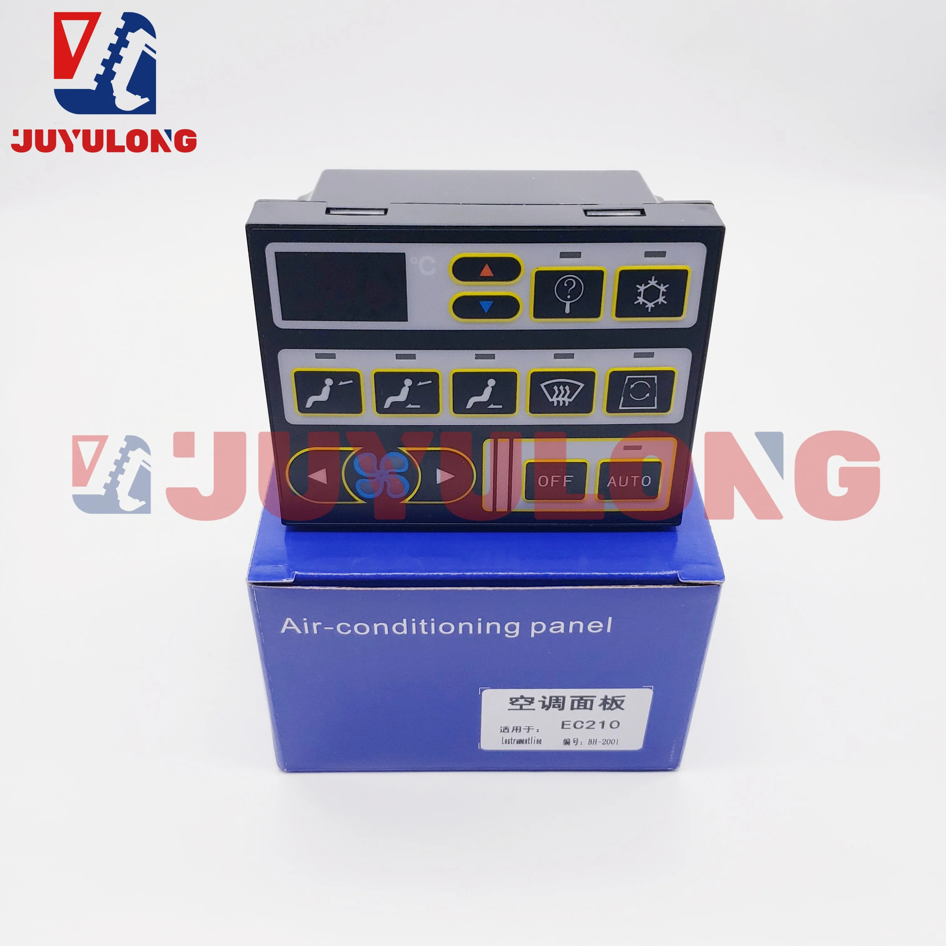JUYULONG High Quality Air Conditioning Control Panel for Volvo EC140/210/240/290/360/460B Construction Machinery Parts