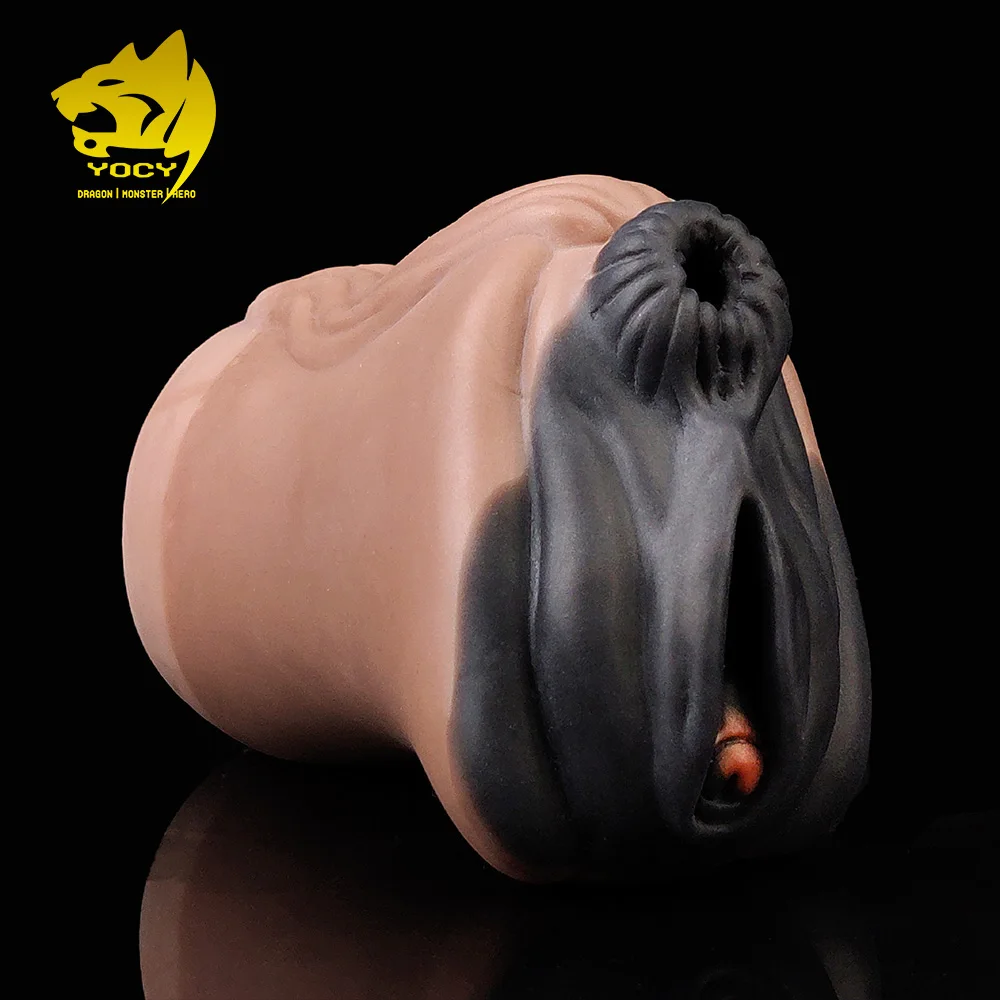 

YOCY Fantasy Male Masturbator Soft Silicone Fetish Horse Men Stroker Dual Channel Stimulator Adult Product 18+