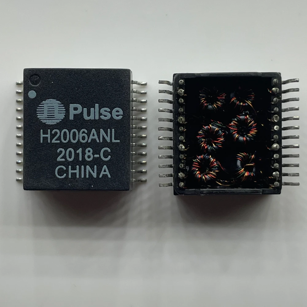 2Pcs/H2006ANL SOP24 Voeten H2006A Smd Ethernet Netwerk Isolatie Filter Transformator Rechte Schot