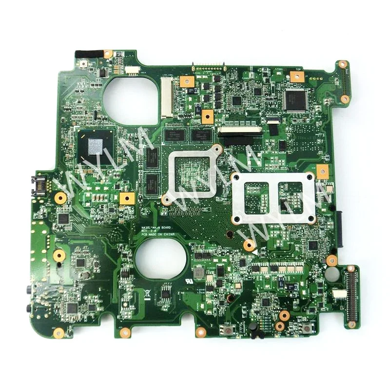 N43SL  GT540M/GT550M Laptop Mainboard For Asus  N43SL N43SN N43SM HM65 Motherboard