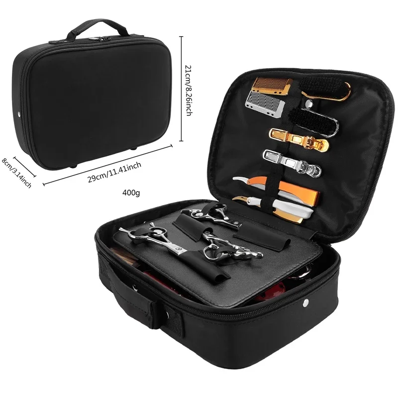 

NEW Barber Shockproof Hair Scissors Case Bag Crush Resistance Trimmer Suitcase Waterproof Non-defrmation Styling Tool Box