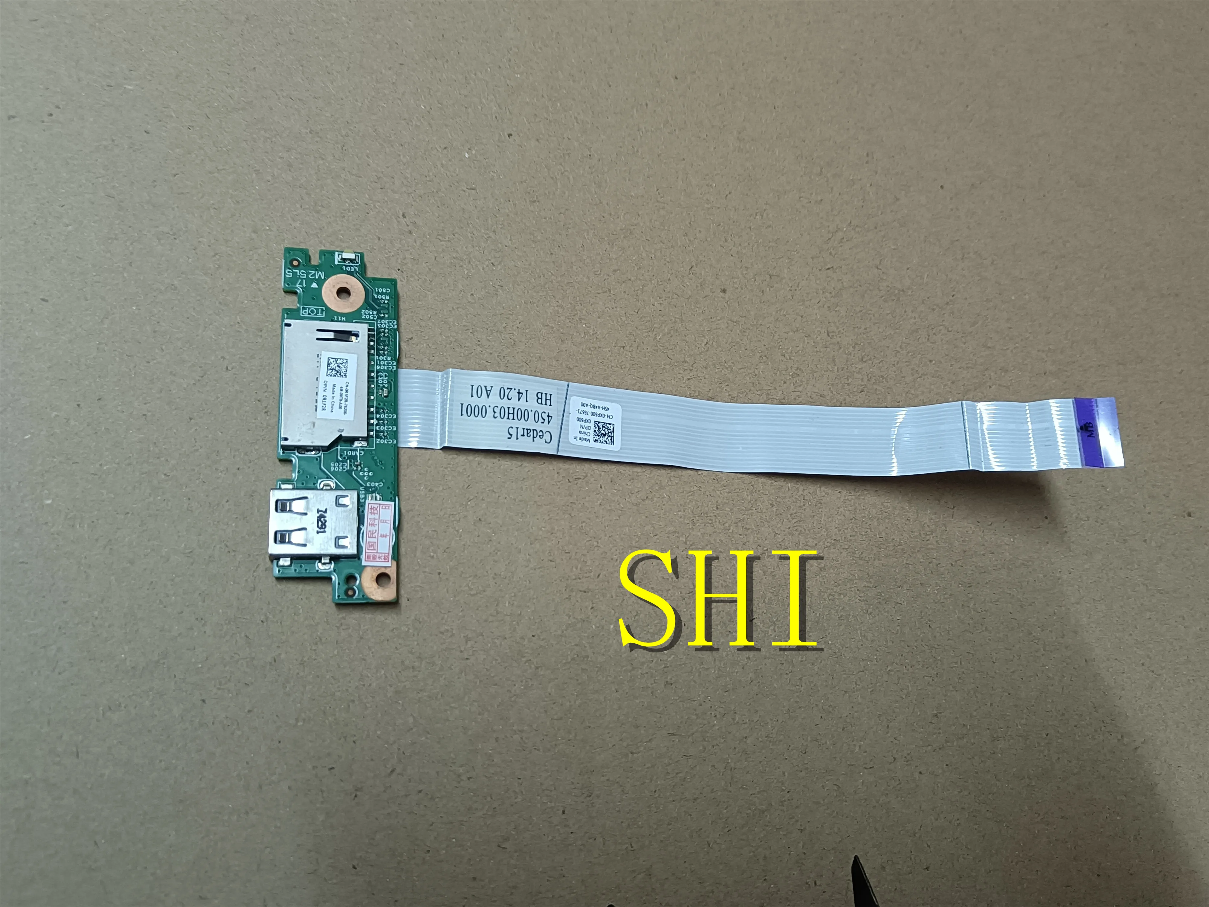 

0R1F2R Used For Dell Inspiron 15 3543 3441 3541 3542 USB 0XP600 USB Port / SD Card Reader IO Circuit Board fully tested