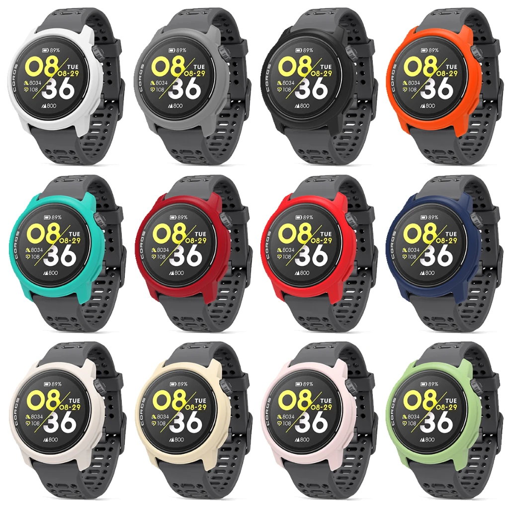 Чехол для часов COROS PACE 3, мягкий силиконовый защитный чехол из ТПУ, цветной чехол для часов COROS PACE 2, корпус часов