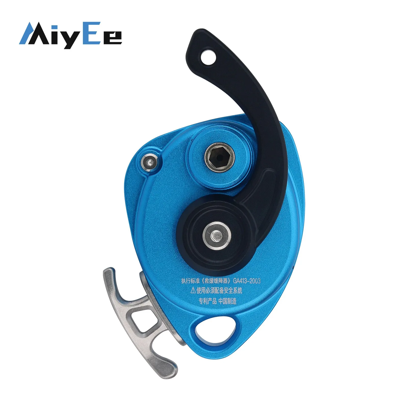 DS300 Electric Ascender 200KG Load Capacity Lift Retarder Height Operation/Climbing Accessory for 9-10.5mm Ropes