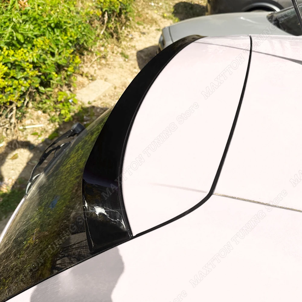 Upgrade GTI Style Rear Spoiler Wing For Volkswagen Polo MK5 6R 6C 2009-2017 Rear Trunk Roof Wings Cap Extension Splitter Tuning