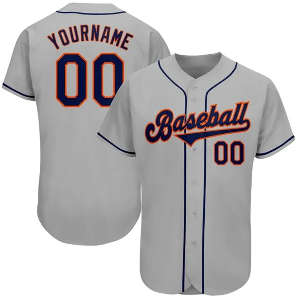 Camisa de beisebol personalizada malha macia respirável uniforme de softball qualquer cor nome da equipe e número impresso para homem/criança tamanho grande ao ar livre