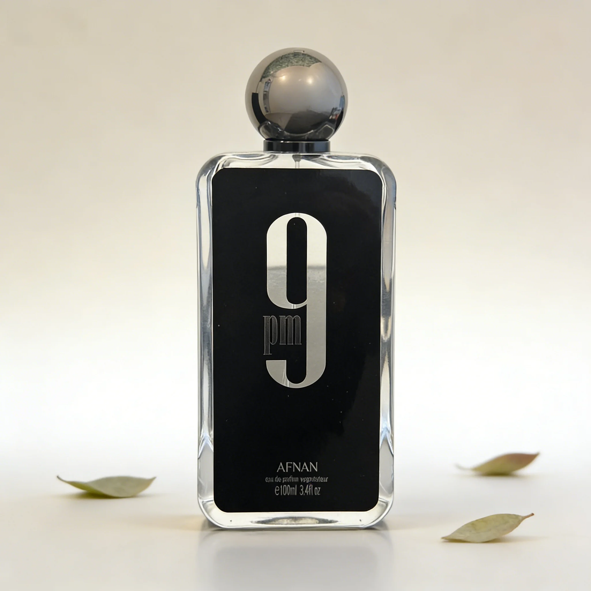 

Afnan 9pm Men's Eau De Parfum 3.4oz, Rich Woody & Spicy Scent, Long-Lasting Masculine Fragrance