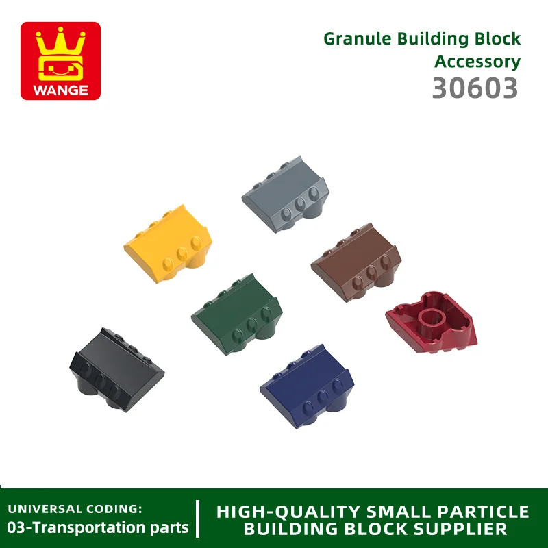 20Pcs/lot 30603 Slope Decorative Block Moc Color Special Accessories Compatible with Bricks DIY Children's Toy Assembly Gift