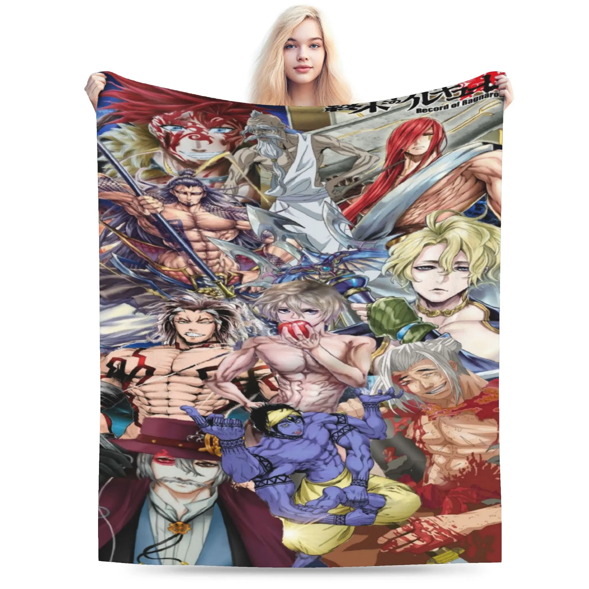 

anime record Of ragnarok Blankets Fleece Comfortable Soft Throw Blanket for Home Quilt