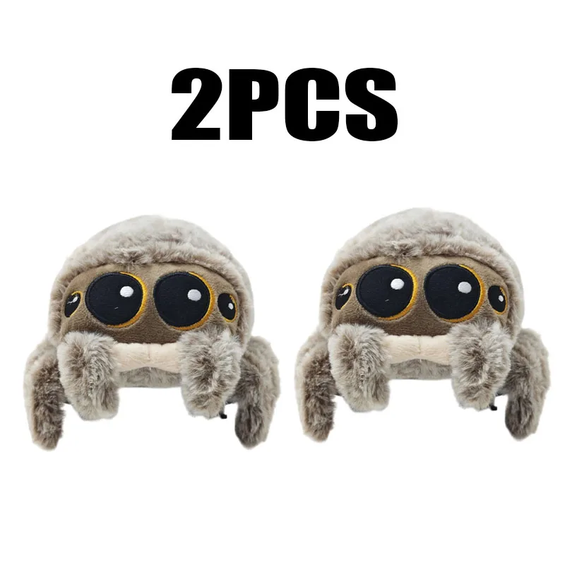 /Stuffed Soft Animals Plushies Spider Little Fly Toy Black Little Lucas Simulated Pillow Doll Anime Game Room Decora Kid Gift**
