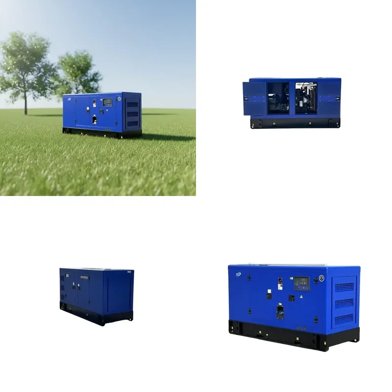 Electric Plant Genset Generators Silent 30kva 25kw 380v with Smartgen Control Generators