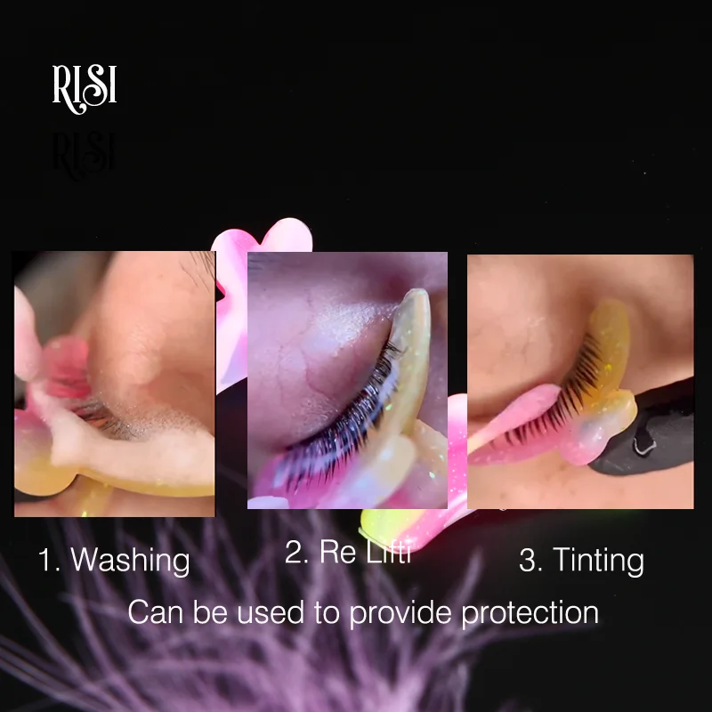 RISI Lash Lift Lash Revise Silicone Pad Eyelash Lifting Kit Eyelash Perming Tool Lash Tinting Pad Lash Lift Shield