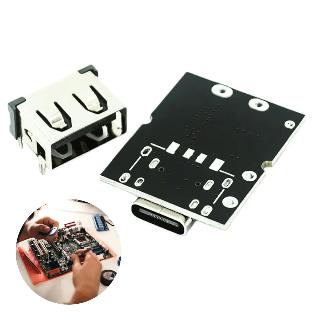 5V 2A Charge Discharge Integrated Module Type-C Input Battery Charging Module Support 4.2V  Charge Protection