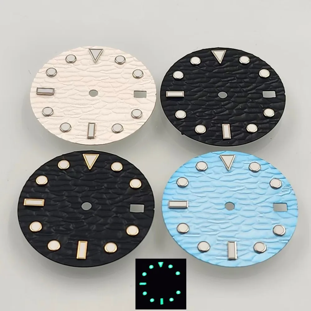 28,5 мм Циферблат часов люминесцентный для японского Nh35 автоматический механизм D