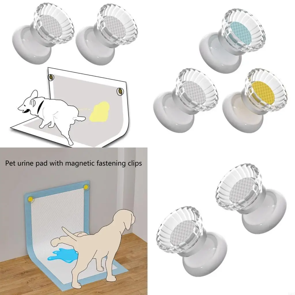Pet Training Pad Mount Prevents Mess During Housebreaking X3UC