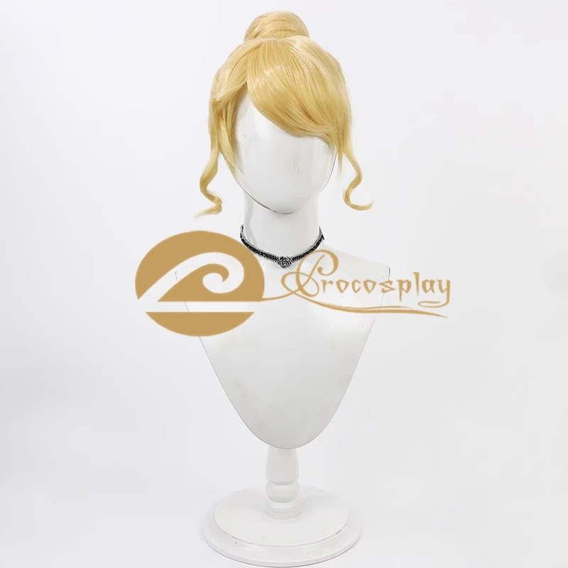 

Парик для косплея Золушки с героями мультфильмов, женские аксессуары для волос на Хэллоуин