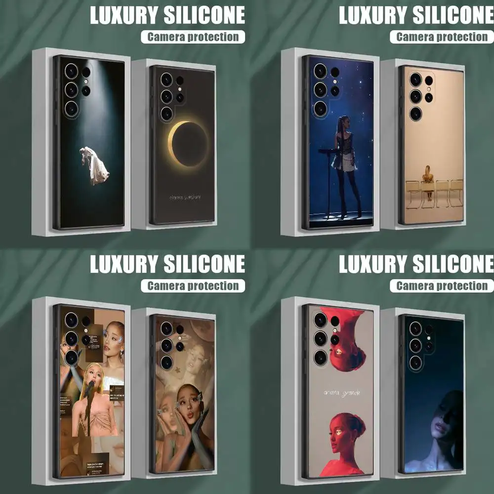 

Eternal Sunshine A-Arianas Phone Case For Samsung S25,S24,S23,S22,S21,S20,S10,Ultra,Plus,Lite,FE,Soft Silicone Black Cover