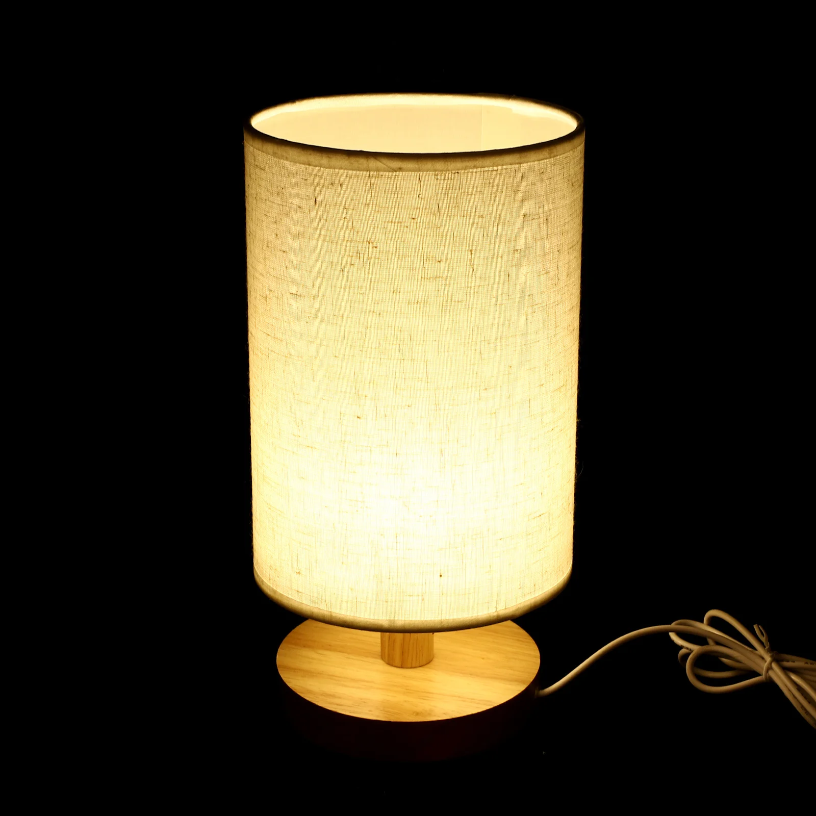 

Usb Wooden Night Lamp Simple Light For Bedroom Decor Party Home Decoration Gift Practical Lamp