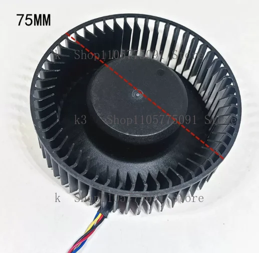 New  Laptop GPU Cooling Fan For ZOTAC GeForce RTX2060 Firstd FD7525H12D 12V 1.20A 75mm
