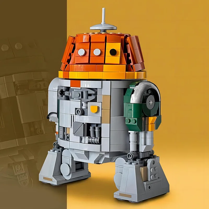 Robô Building Blocks Set para Crianças e Adultos, Space Suit Bricks, Chopper, Mech Toys Collection, Adap75, Novo, C1-10P