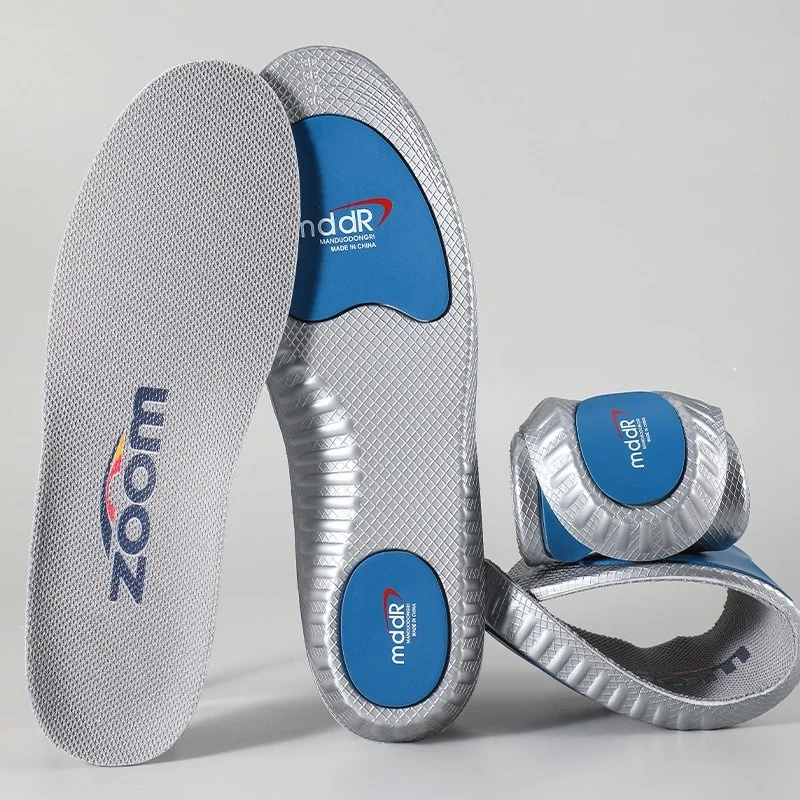 Sports Insoles Highly Elastic Shock-absorbing Sweat-absorbing Odor-proof Breathable Arch Support Orthopedic Insoles