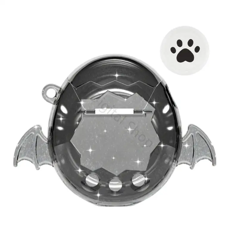 96BA Virtual Pet Device Shell-Set mit Knopfkappe, Hardcover-Körper, Frontöffnung und seitlicher Aufhängung für den täglichen – Detail 2