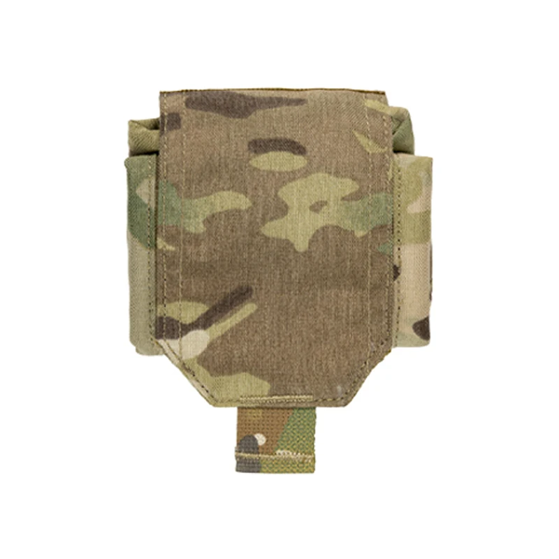 Bolsa táctica MOLLE plegable para almacenamiento exterior de nailon - imagen 3