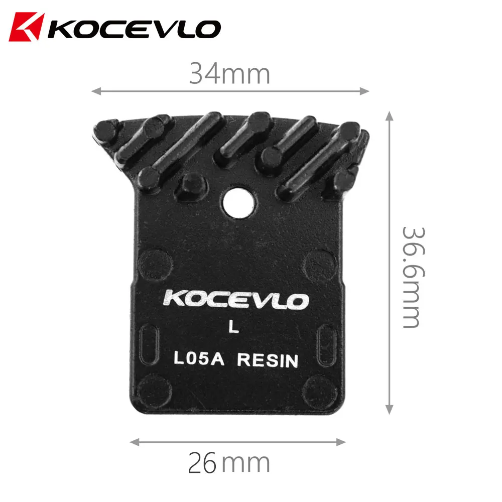 4 Pair Kocevlo  L05A L03A Disc Brake Pads Resin ICE resin Road bicycle FOR SHIMANO Caliper R7070 R8070 9170  RS805