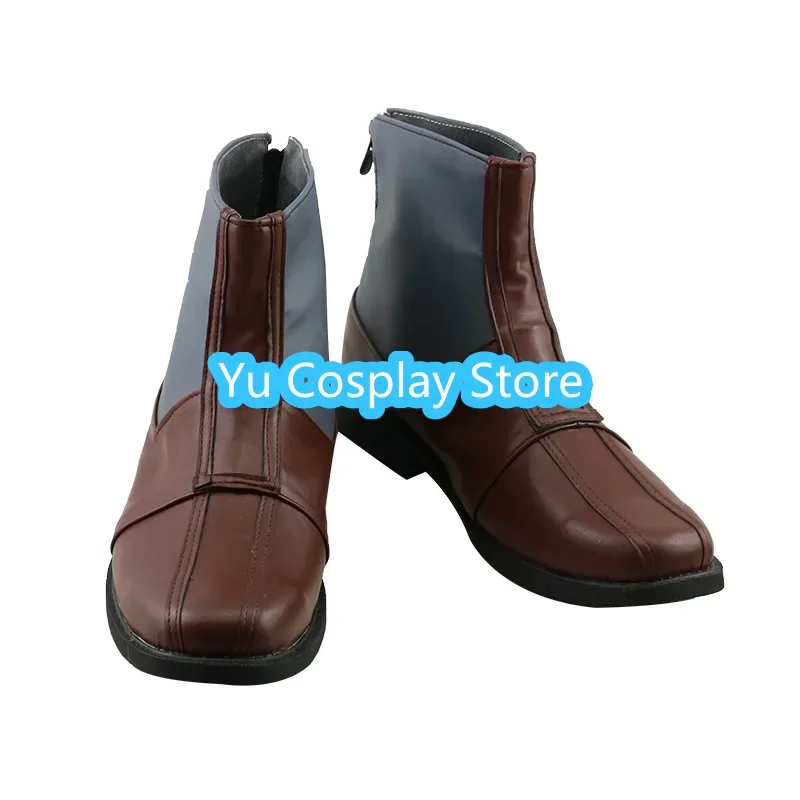 Jango Fett Cosplay Shoes Bounty Hunter Cosplay Prop PU Leather Shoes Halloween Carnival Boots Custom Made