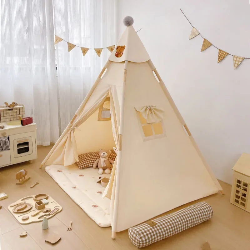 Tent indoor children girl baby small tent Indian small house girls children games toy castle