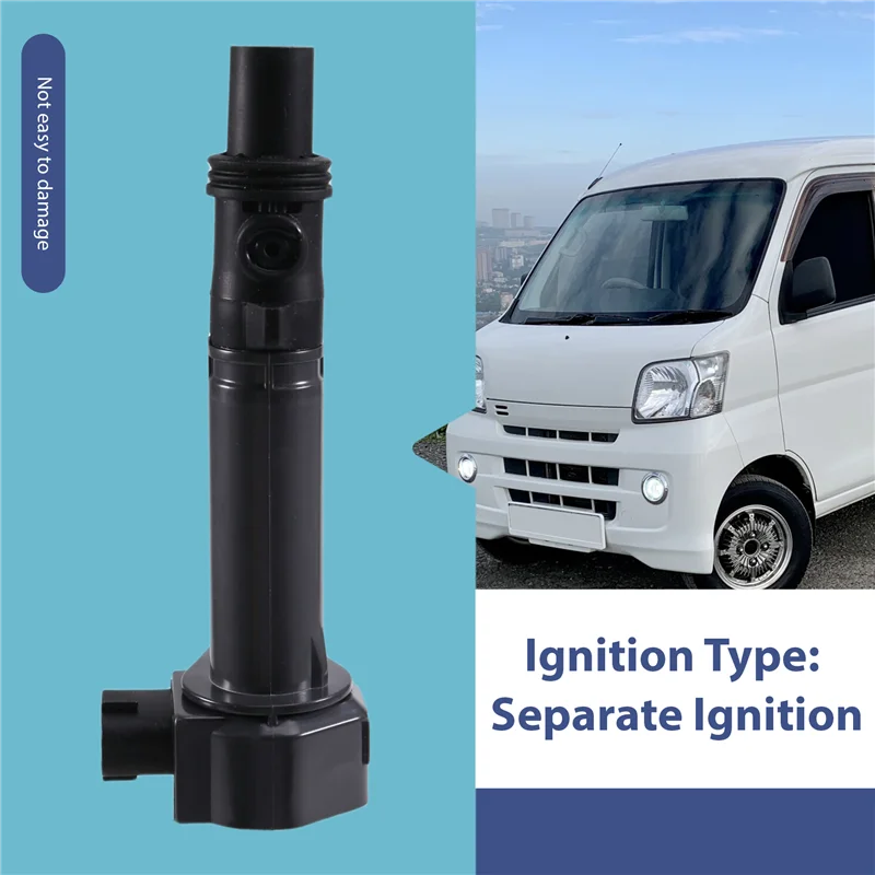 

AB96-4Pcs Ignition Coil 19070-97501 For Daihatsu Hijet 1996-2000 19070-97204 1907097501 Ignition System Car Accessories