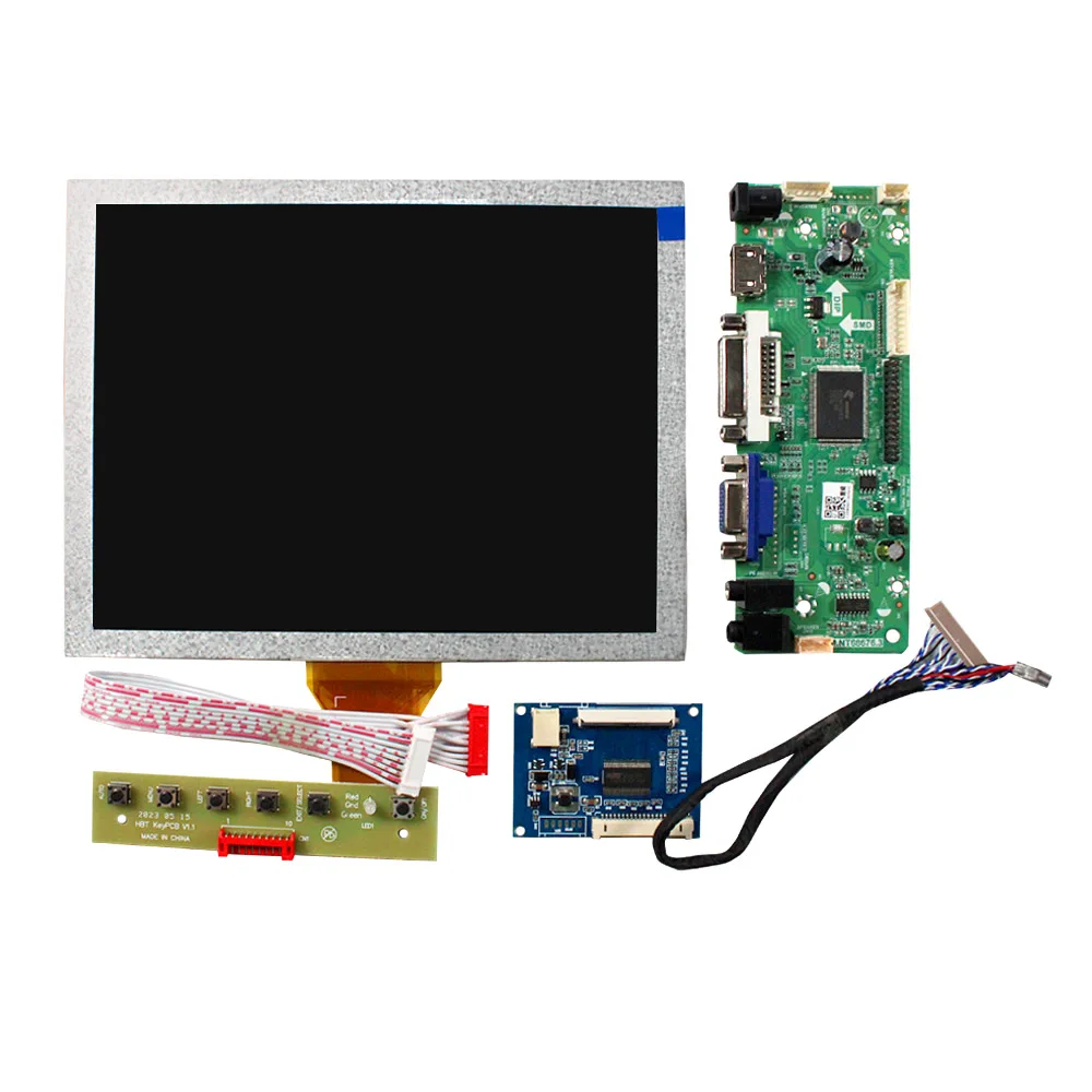 HD MI DVI VGA LCD Controller Board 8inch EJ080NA-05A 800X600 LCD Screen