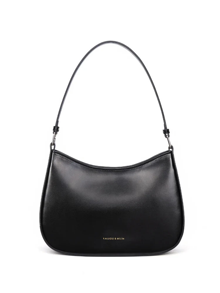 PU Leather Women Half Moon Bag High Quality Underarm Shoulder Bag Handbag Ladies Luxury Hobos Bag For Shipping Commuting
