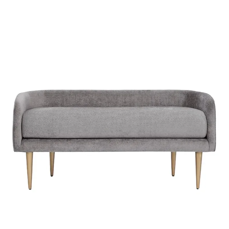 

Современная простая тканевая мягкая сумка для спальни, прикроватный табурет, мебель, магазин одежды, гардероб, табурет для пеленания обуви из нержавеющей стали