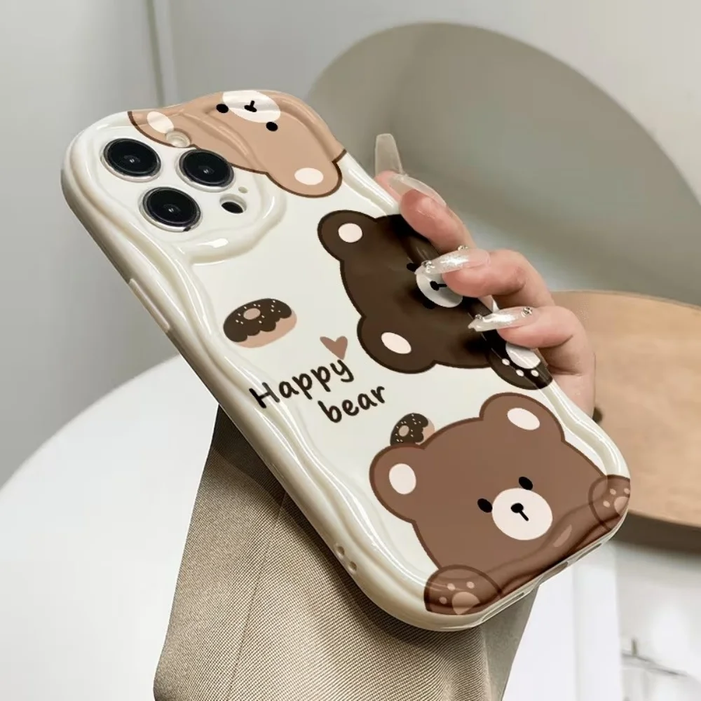 Cute Bear Cool Tiger Pattern P - Phone Cases Xr Iphone 评论和价格